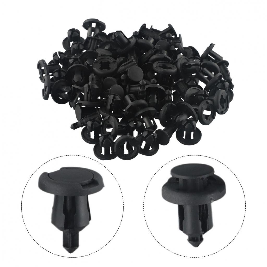 Nylon Bumper Retainer Clips Rivets Fastener Screw For Honda Accord 1997-2010