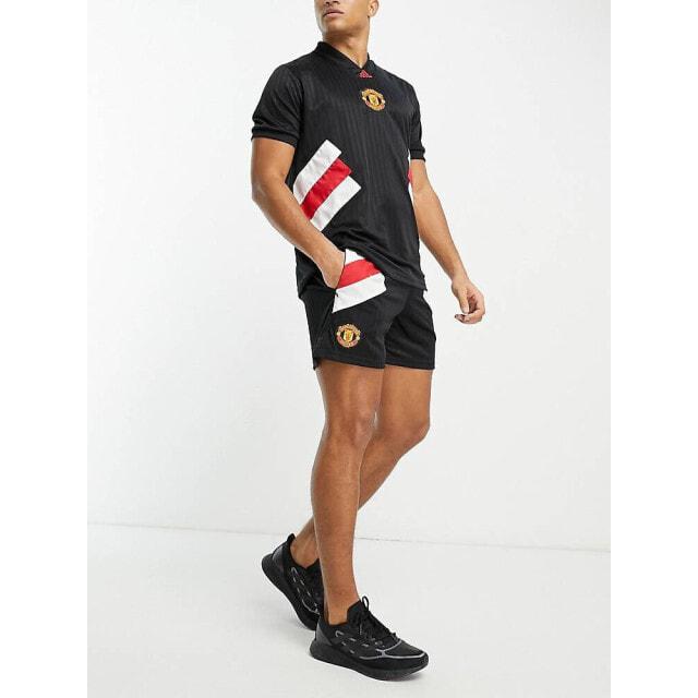 

Черные шорты adidas Football Manchester United FC Icons