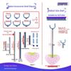 Adjustable Height Stand for BJD Dolls: Compatible with 6, 8, and 12 Scale Models