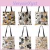 Dog Shoulder Print Casual Cute Bag Capacity Women Shopping Reusable Handbag Large Canvas Travel Beach Tote Bags