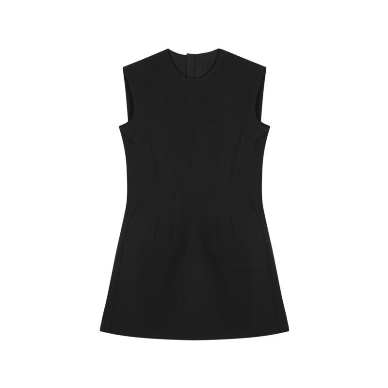 JNBY 2024 Autumn Sleeveless Asymmetrical Dress