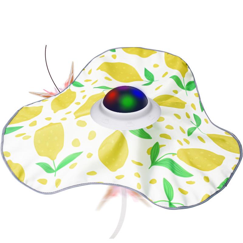Interactive Touch-Activated Cat Teasing Toy - Automatic Electric Self-Play
