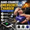 Hand Cranked Emergency Phone Charger Manual Dynamo Power Bank USB Mini Hand Crank Generator For Camping Outdoor Survival