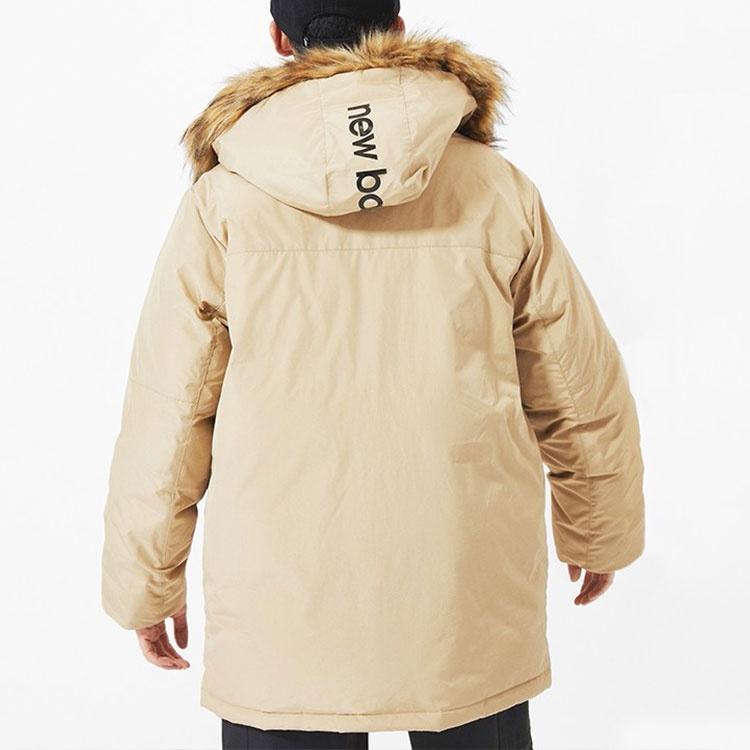 New Balance Classic Down Jacket Asia Sizing 'Beige Brown' Men's AMJ13329-HNA