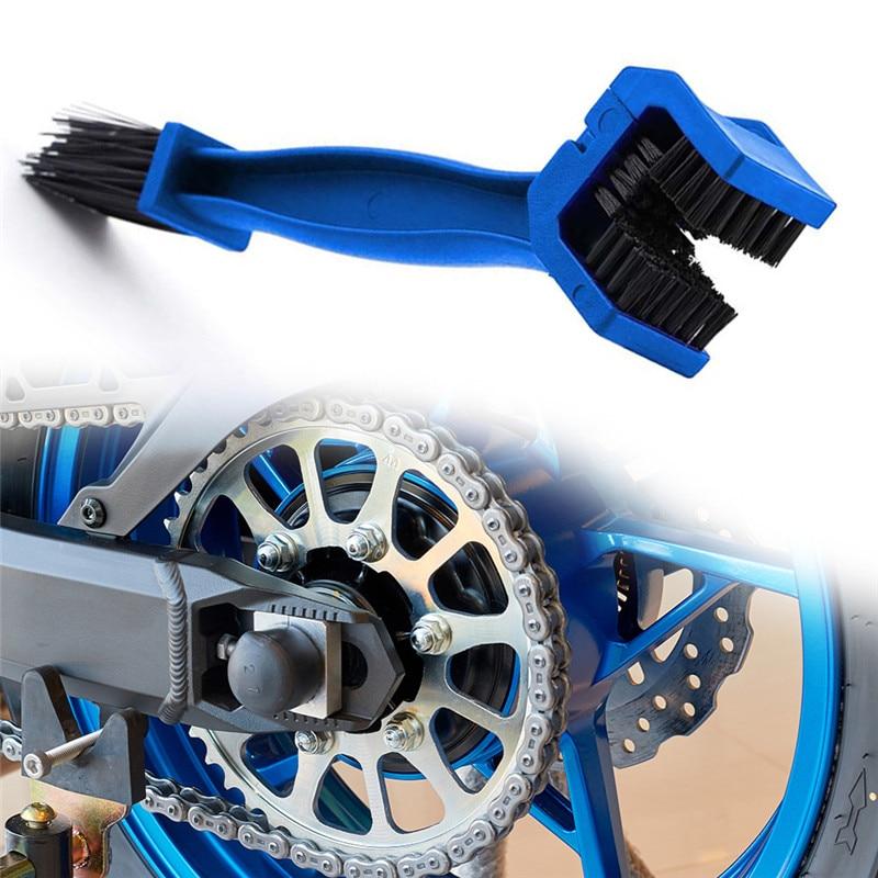 1Pcs Auto Car Accessories Universal Rim Care Tire Cleaning Motorcycle Bicycle Gear Chain Maintenance Cleaner Dirt Brush Cleaning Tool