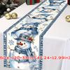 Xmas Party Christmas Table Runner New Year Christmas Tablecloth New Table Cover  Party Ornament