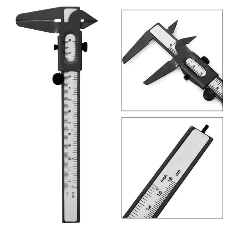 Professional Caliper Vernier Caliper Metal Rule with Clear Scale 0-5inch/120mm for Precisions Measurements Outside