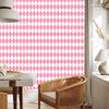 Harlequin Diamonds Wallpaper White and Powder Pink for Living Room and Bedroom 50x1000