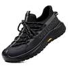 Fashion Breathable Mesh Sneakers Comfortable Non-Slip Casual Sports Shoes for Men Outdoor Travel Flats Lightweight Men's Walking Shoes