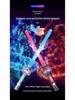 Telescopic Glowing Lightsaber Toy - Mythical Beast Design for Kids