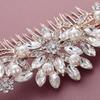 Pearl Rhinestone Bridal Hairpin - Ancient Style Crystal Wedding Headwear