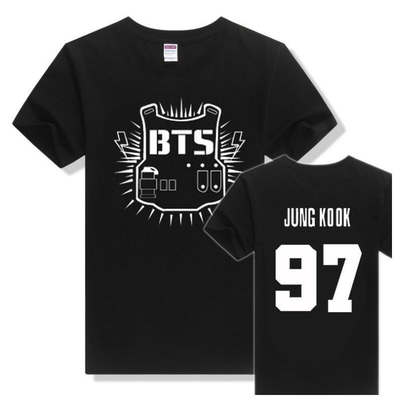 Bts Kpop Tshirt Bangtan Boys Tshirt Suga Tops Tee Unisex Jung Kook Jhope Jin V
