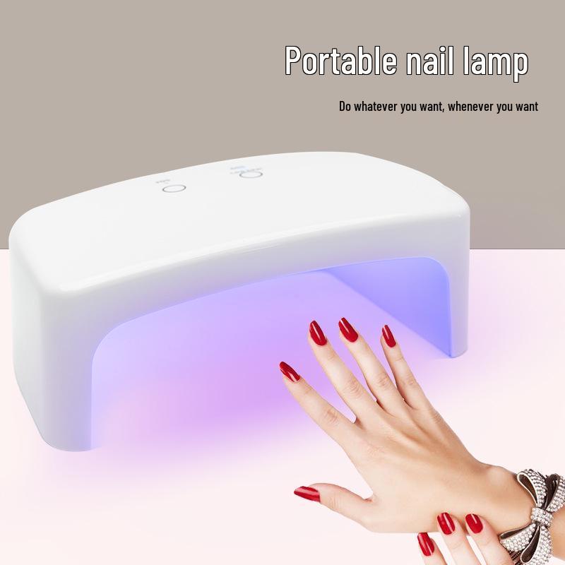 

Перезаряжаемая портативная лампа для сушки гель-лака для ногтей 12 В