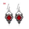 New Fashion 1 Pair Statement Flower Crystal Bead Tassel Fringed Earrings For Women Rhinestone Long Chain Crystal Drop Earrings