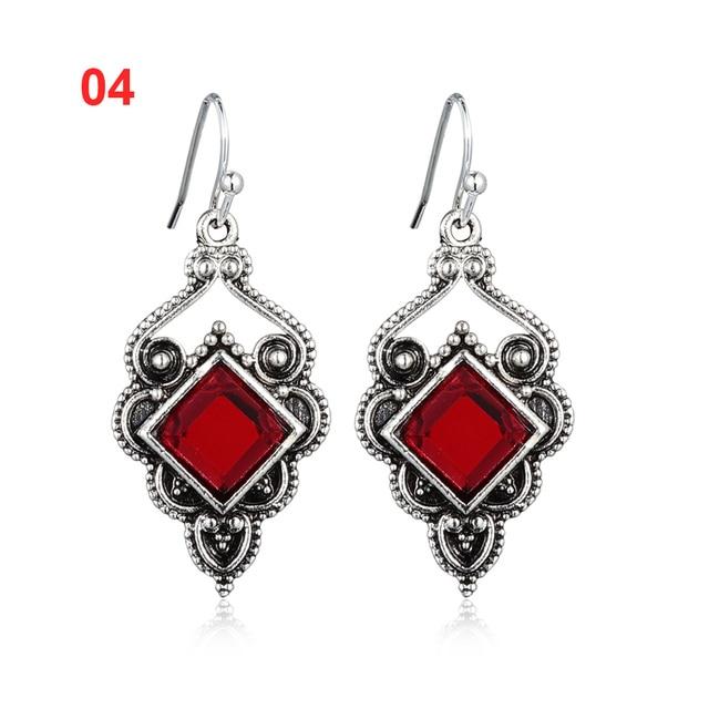 New Fashion 1 Pair Statement Flower Crystal Bead Tassel Fringed Earrings For Women Rhinestone Long Chain Crystal Drop Earrings