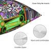 Psychedelic Graffiti Let Life In It’S Knocking Pillow Case  Funny Pillow Cover Custom Pillowcases For Office Car Home Decor