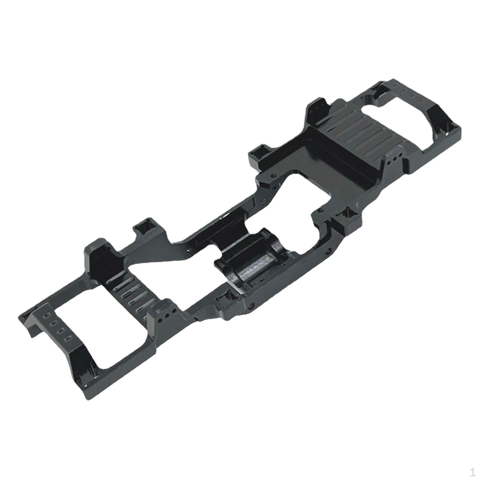 

Рама шасі моделі з алюмінієвого сплаву. Легкі у використанні металеві частини чорний