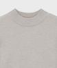 BASIC HOUSE Uni Daily Half-Neck Knit Light Beige Lwkt7102