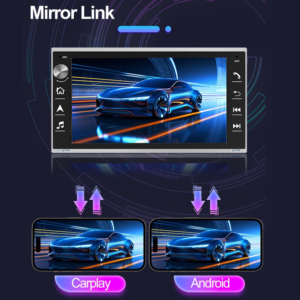 Car Radio Android for Volkswagen Polo Bora Jetta 1999-2006 VW PASSAT B5 2001-2005 Carplay Head Unit 2Din Car Stereo Naviagtion 2+32GB