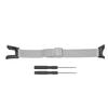 Watch Band Strap Replacement for Ambit 3 Sport 3 Run Stainless Steel Mesh Adjustable Wristband with 2pcs Screwdriver