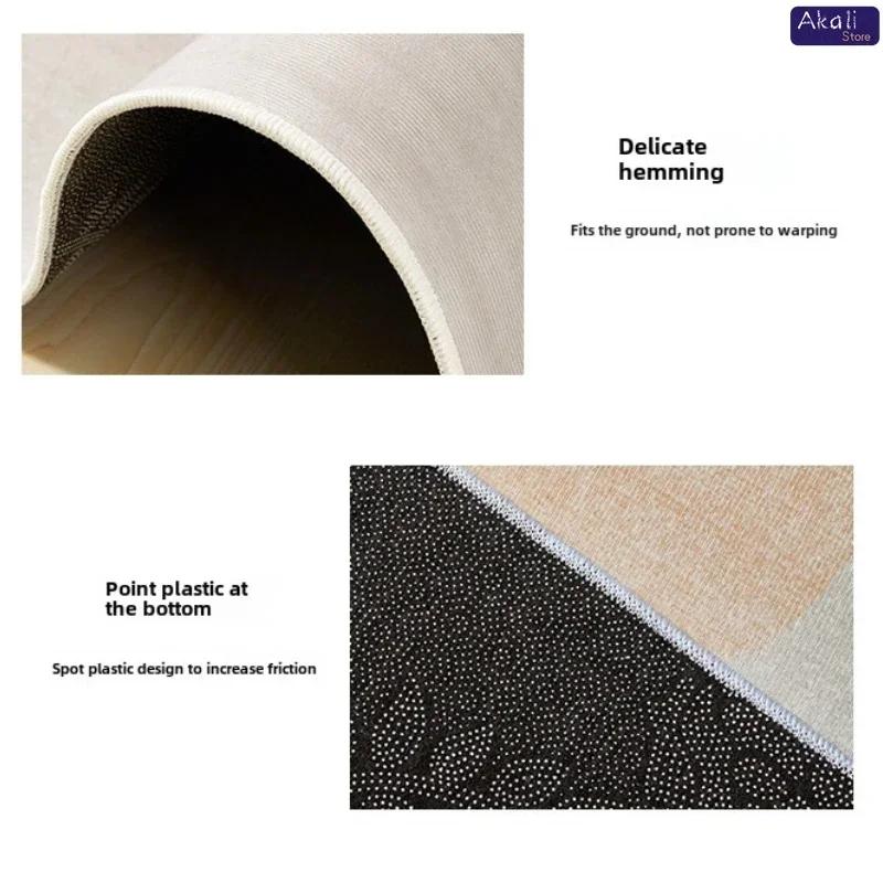 High Quality Imitation Coconut Doormat Non-slip Absorbent Crystal Velvet Floor Mat Porch Outdoor Welcome Mat Home Decoration