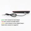 Car LED 12V Rear Bumper Fog Lamps for Toyota Raize Daihatsu Tanto 2019-2021 Brake Light Turn Signal Backup Reflector Lamp