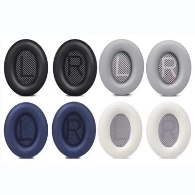 Replacement Ear Pads Cushion Earmuffs Earpads with Headband For BOS QC35 for QuietComfort 35 & 35 Ii Headphones