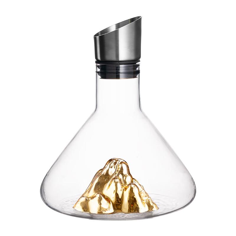 OLOEY Crystal Glass Wine Decanter