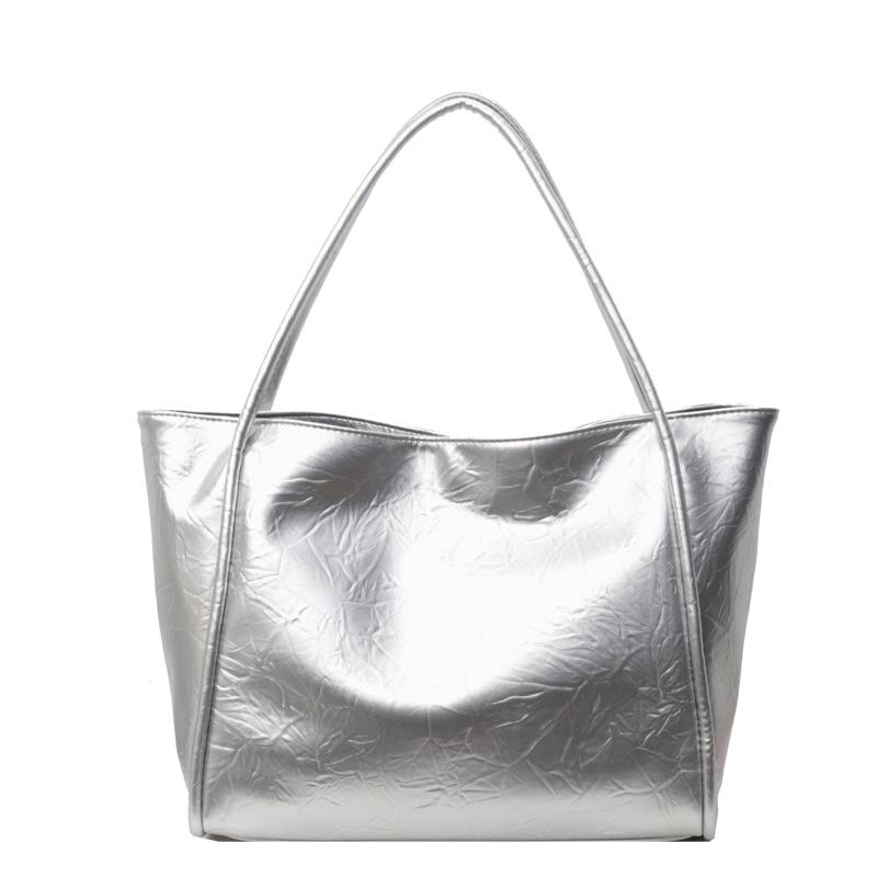 Large-capacity Bag Women's Autumn New Textured Literary Shoulder Bag Popular Class Commuter Tote Bag