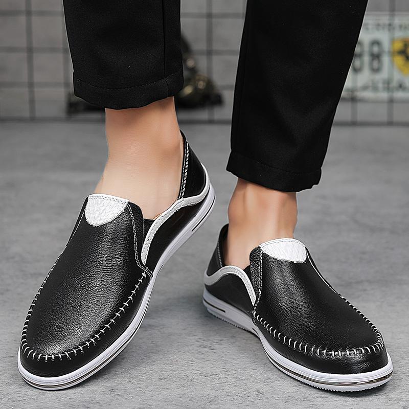 Nová korejská verze Trendu Ležérní Pánské Boty Jarní Prodyšné Board Boty Outdoorová móda Muži Byty