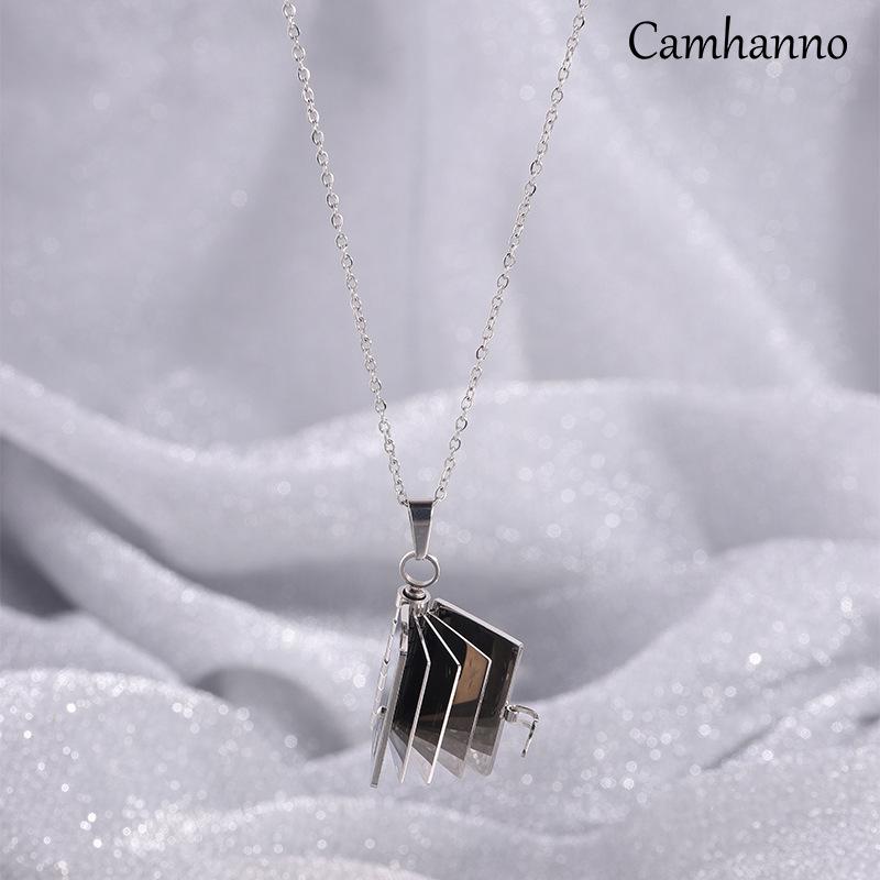 Titanium Steel Love Letter Pendant Necklace for Couples - Clavicle Chain for Girls.