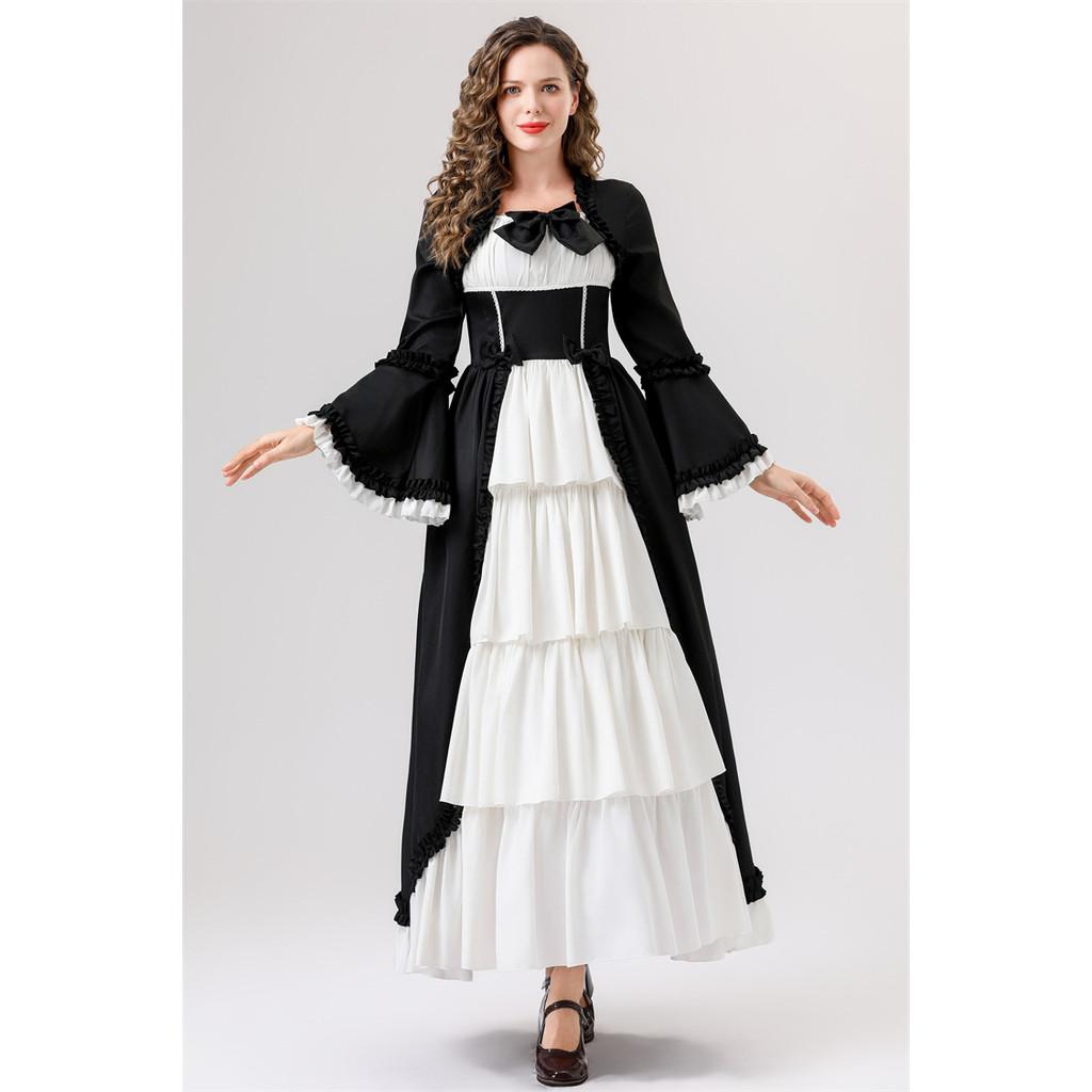 Multi Colors Matching Medieval Retro Gothic Court Lolita Luxury Design Sweet Dress Lolita Dress