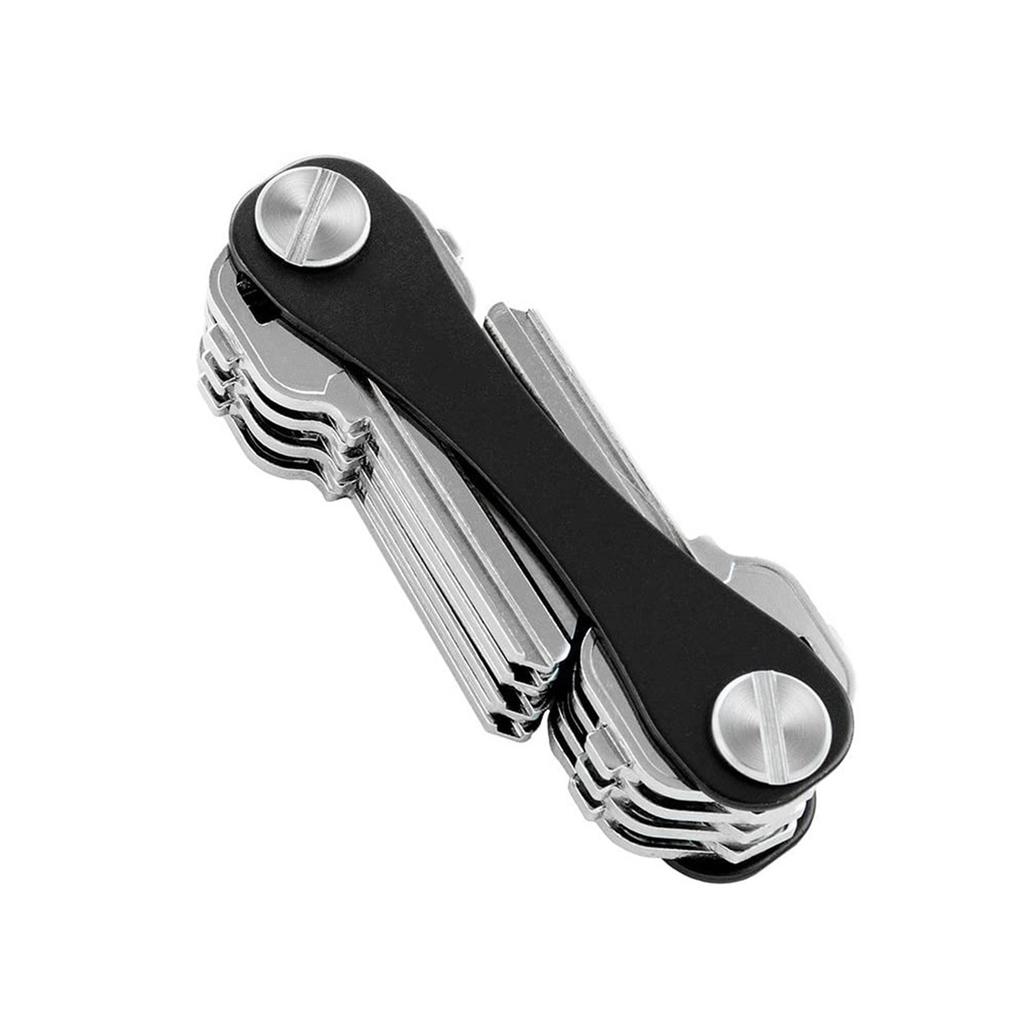 Bärbar nyckelorganisatör för enkel förvaring av flera nycklar, förhindrar repor och håller dem prydliga och prydliga