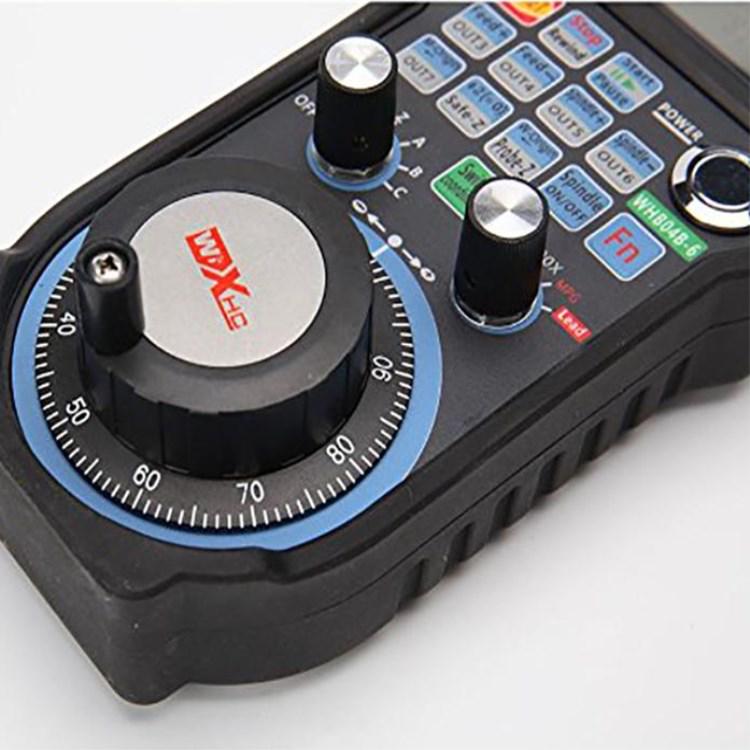 SHINA New CNC 6 Axis Wireless Mach3 MPG Pendant CNC Handwheel Manual Pulse Generator