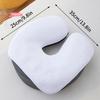 Coral Fleece U-Shaped Head Pad Towels Thickened Facial Pillow Covers Headrest Cushion for Beauty SPA Massage Facial Care Supplie
