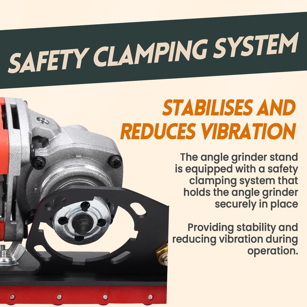 2/1PCS Angle Grinder 45° Angle Tile Chamfering Stand Adjustable Grinder Support Chamfer Cutting Bracket Fixed Holder