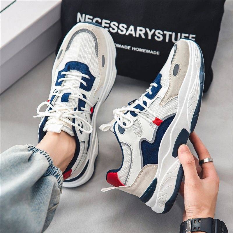 

Men s shoes spring breathable new mesh shoes men s trend versatile sports and leisure shoes running 39