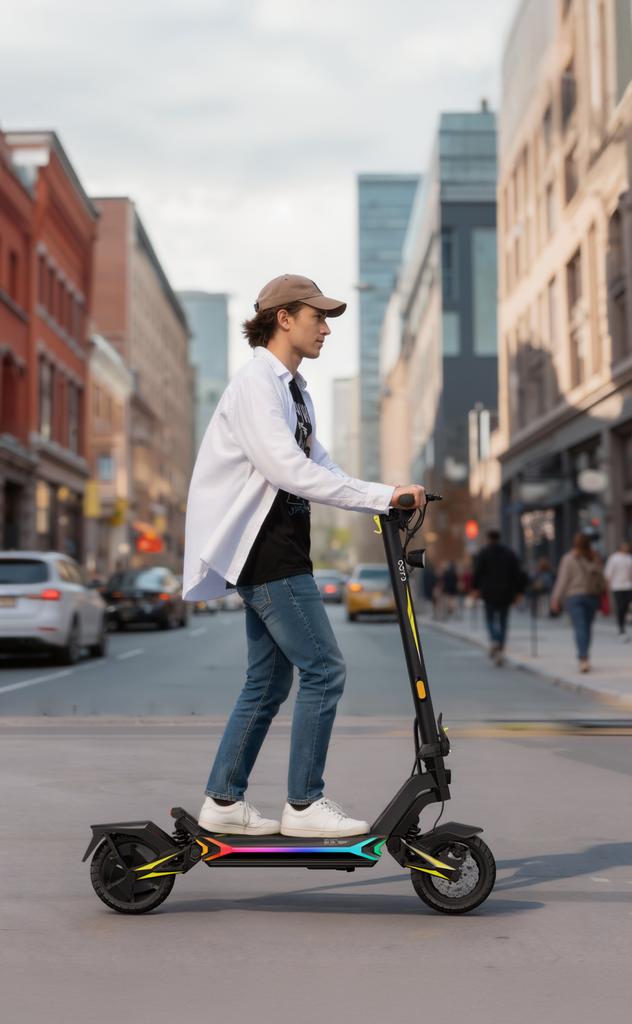 2026 OOTD SR1 Electric Scooter 1400W Motor 48V 20Ah battery E-Scooter NFC 70km Max Range 10 Inch Tires Max Speed 50km/h Adult Escooter Adult City