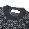 Coach FW22 Pattern Printed Loose Casual Crew Neck Long Sleeve Sweatshirt Women Sweatshirt Black CF886-BK-BR