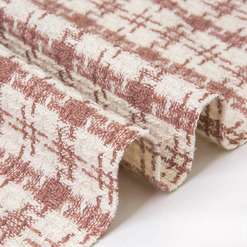 Winter Thickened Brushed Plaid Shirt Fabric Vintage Soft for Handmade DIY Sewing Clothing Skirts Jackets Pants Fabric Cloth