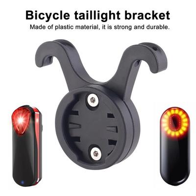 1 Set Bisiklet Sele Arka Lamba Tutucu Hafif Evrensel MTB Yol Dağ Bisikleti Sele Minderi Bilgisayar Arka Lamba Montajı Bisiklet Aksesuarları