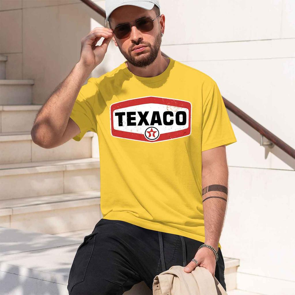 Texaco 2026 New Model Unisexs Shortsleeve Crewneck Tshirt Classic Casual Multiple Colors And Sizes For Daily Wear Allday Comfor
