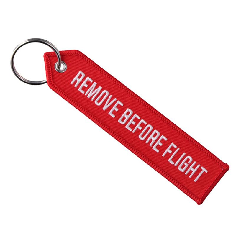 Portachiavi a forma di freccia Laccetti Rimuovere Prima del Volo Portachiavi Cinturino Per Badge Card Portachiavi Palestra