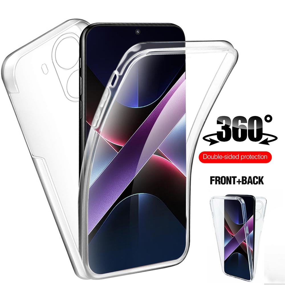 PocoX7Pro Case 360 Degree Full Body Protection Cover For Xiaomi Poco X7 Pro 5G Double-Sided Shockproof Coque Poko Little X7Pro
