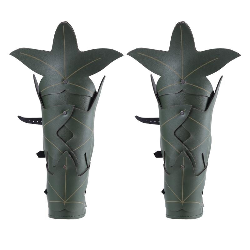 1 Pereche Apărătoare Braț Gotică Ajustabilă Cosplay Mănuși de Braț Medievale pentru Bărbați Femei Vintage Joc de Rol Petrecere Armură Apărătoare Braț