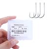 Hook Sharp Offset Narrow Bait Hook High Carbon Steel Long Shank Fishing Hook Barbed Fishhook