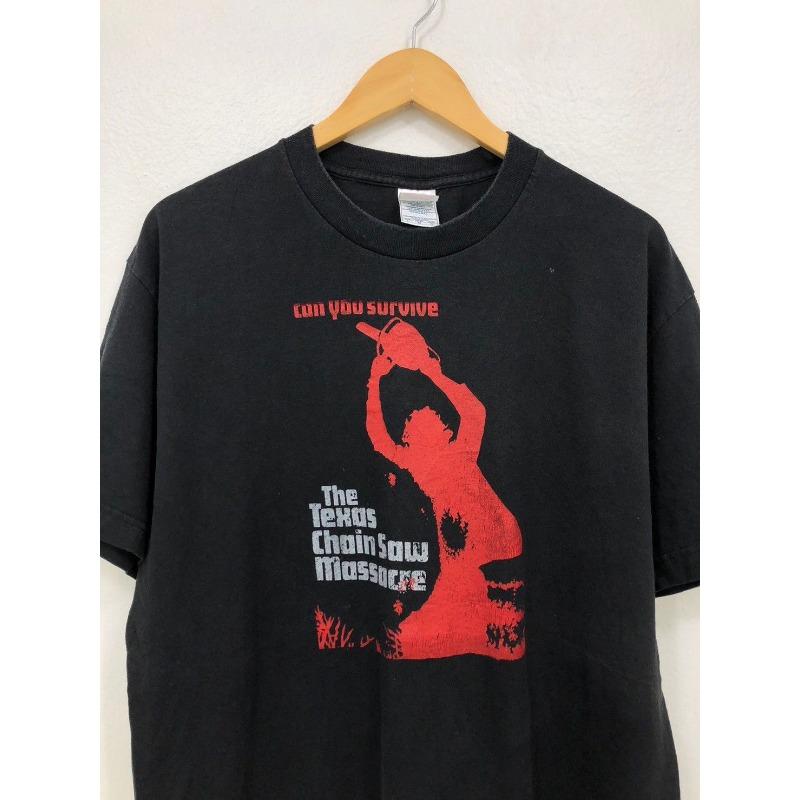 Retro Version of Texas Chainsaw Killer Horror Movie Unisexs Tshirt Summer New Casual Fashion Unisex Tshirt S