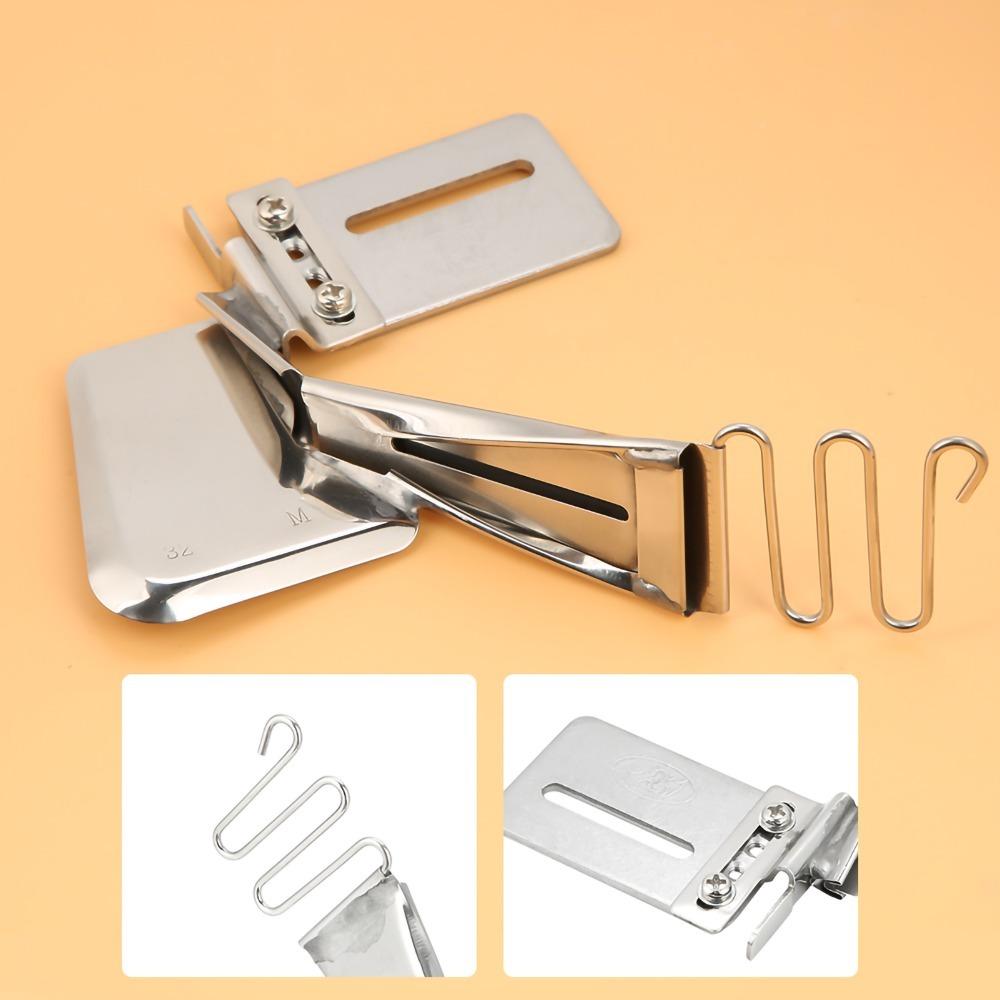 

Guide Binding Attachment Right Angle Bias Set Hemmer Attachment Overlock Binder Industrial Sewing