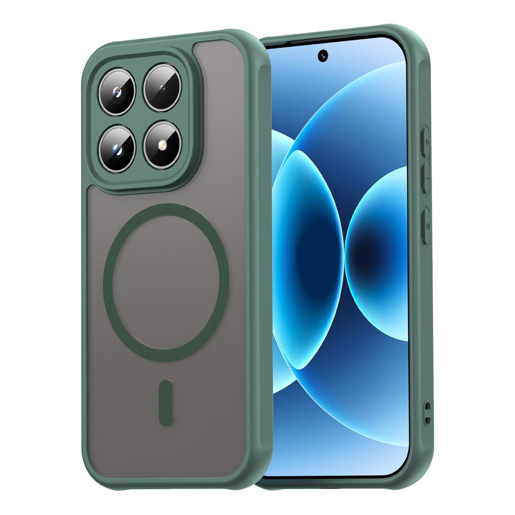 Xiaomi 17 Phone Case,Magnetic Shockproof Phone Case,Bumper Hybrid Cover for Xiaomi 17