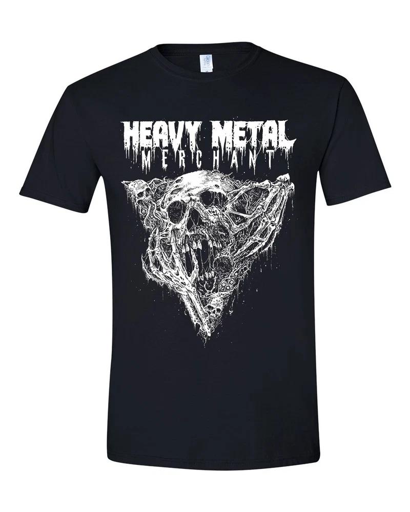 Heavy Metal Merchant Skull Shirt T-shirt tshirt M